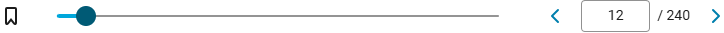 Online reader navigation menu